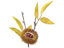 【お取り寄せ】東京堂 イガ栗ピック GR BR グリーンブラウン FM006545 実もの フェイクフルーツ 造花 花 フラワーアレンジメント材料