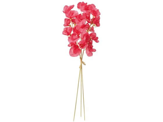 【レビュー投稿で100円OFFクーポン】東京堂 ジュディスイトピーバンドル ライトレッド #3 LTRED 花材 造花 花 フラワーアレンジメント材料