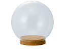 【ポイント2倍★22日20:00〜27日9:59迄】【お取り寄せ】クレイ Glass Dome with Cork 12φ12H CLEAR 777-433-0...