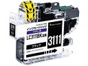 【店内全品ポイント2倍★16日9:59迄】 【お取り寄せ】エレコム 互換インク LC3111BK対応 ブラック CC-BLC3111NBK ブラザー broth...
