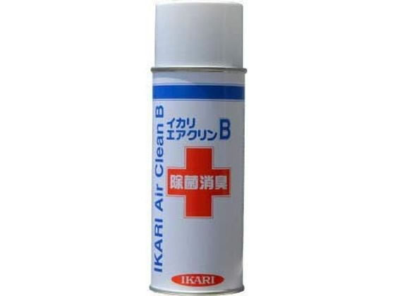 【レビュー投稿で100円OFFクーポン】【お取り寄せ】イカリ消毒 エアクリン 420mL 強力除菌消臭エアゾール スプレータイプ 消臭 芳香剤 室内用 清掃