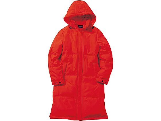 【ポイント10%バック★30日9:59迄】【お取り寄せ】ボンマックス ライトベンチコート レッド F MJ0066-3 防寒コート 防寒服 ユニフォーム