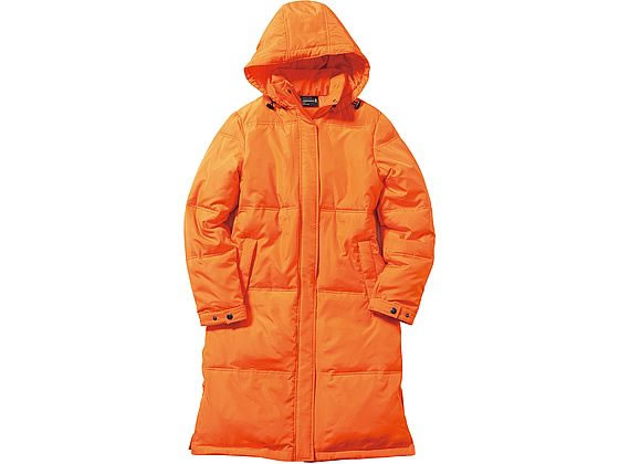 【ポイント10%バック★30日9:59迄】【お取り寄せ】ボンマックス ライトベンチコート オレンジ JRF MJ0066-13 防寒コート 防寒服 ユニフォーム