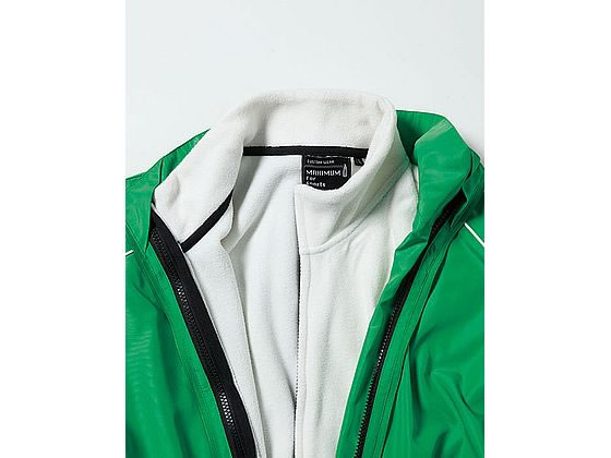 【ポイント10％バック★31日9:59迄】【お取り寄せ】ボンマックス フリースジャケット グレー L MJ0065-2 フリース ジャケット ブルゾン ユニフォーム