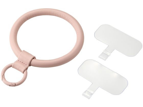 【レビュー投稿で100円OFFクーポン】【お取り寄せ】エレコム スマホ ハンドストラップ ソフトレザータイプ ピンク P-STHPLNPN スマートフォン用ケース カバー スマートフォン関連品 スマホ タブレット関連品