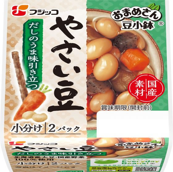 フジッコ おまめさん 豆小鉢 やさい豆 65g×2パック 佃煮 豆 ご飯のお供 調味料 油 食品 cocodecow-10830733 ココデカウ サンプル画像3
