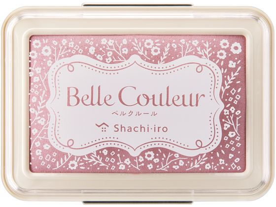 【レビュー投稿で100円OFFクーポン】シヤチハタ ベルクルール シェルピンク HBC-1-SP スタンプ台 朱肉 ..