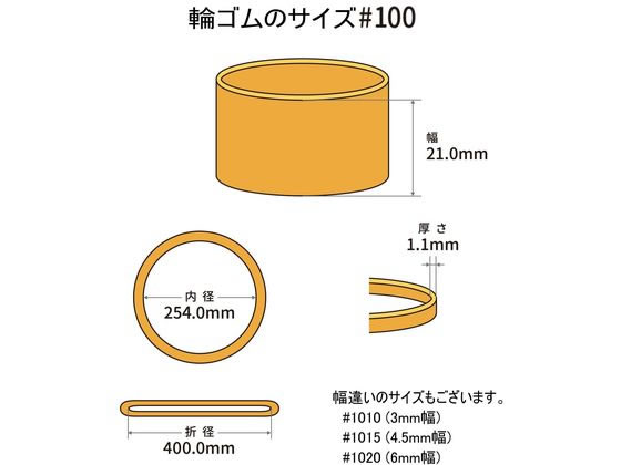 【レビュー投稿で100円OFFクーポン】【お取り寄せ】共和 輪ゴム オーバンド 透明袋...