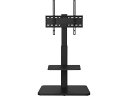 送料無料 【お取り寄せ】アイリスオーヤマ スタンドテレビ台 32V~55V型対応 ブラック UTS-640R テレビ台 AV収納 オーディオ収納 収納家具 イン...