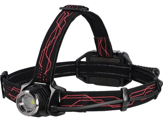 【レビュー投稿で100円OFFクーポン】ジェントス ハイブリッドLEDヘッドライト 550lm GH-201RG ヘッドラ..