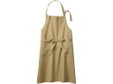 【マラソン限定★2000円クーポン&ポイント2倍】【お取り寄せ】住商モンブラン エプロン 兼用 ベージュ OV5006-3 胸当てエプロン エプロン 作業用 ユニフォーム