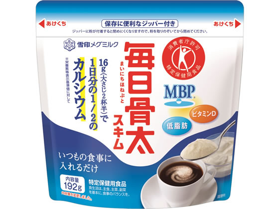 【お取り寄せ】雪印メグミルク 毎日骨太 MBP スキム ガゼット 192g 健康補助食品 健康ドリン ...
