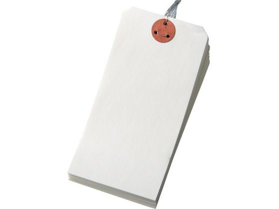 【レビュー投稿で100円OFFクーポン】今村紙工 耐水紙 針金荷札 2号 大 100枚 TH-2 荷物タグ 針金荷札 荷札 宅配 梱包