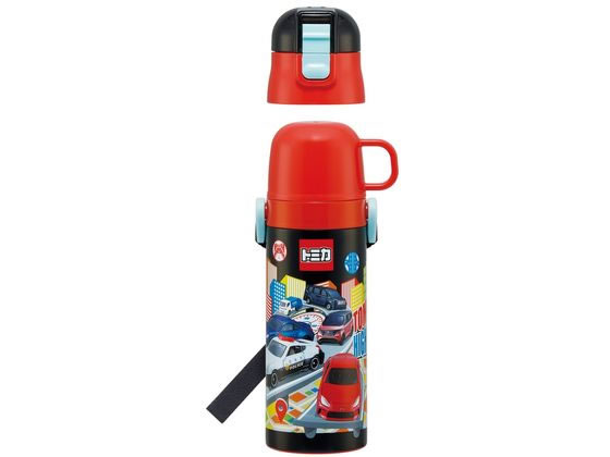 【レビュー投稿で100円OFFクーポン】【お取り寄せ】スケーター 超軽量2WAYステンレスボトル トミカ25 SKDC4 水筒 タンブラー キッチン雑貨