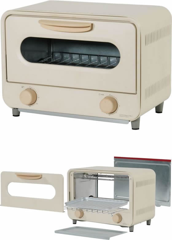 【レビュー投稿で100円OFFクーポン】ユアサプライムス お手入れかんたん分解トースター PTO-TM800F(IV) オーブントースター トースター キッチン家電 調理家電 cocodecow-10833848 ココデカウ サンプル画像2