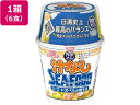 【店内全品ポイント2倍★16日9:59迄】 日清食品 完全メシ カップヌードル 汁なしシーフードヌードル 6食