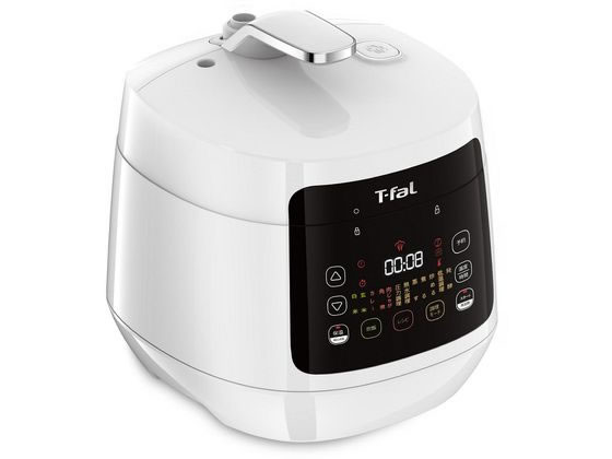 【マラソン限定★2000円クーポン＆ポイント2倍】【お取り寄せ】T-fal ラクラ・クッカー コンパクト 電気圧力鍋 ホワイト CY3511JP 電気圧力鍋 自動調理器 調理器 キッチン家電 キッチン家電 調理家電