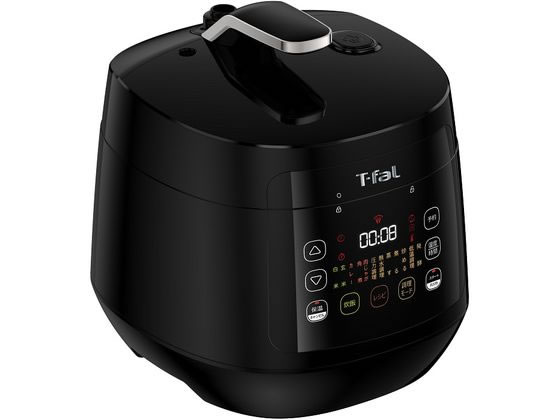 【マラソン限定★2000円クーポン＆ポイント2倍】【お取り寄せ】T-fal ラクラ・クッカー コンパクト 電気圧力鍋 ブラック CY3518JP 電気圧力鍋 自動調理器 調理器 キッチン家電 キッチン家電 調理家電