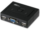 【お取り寄せ】ラトックシステム VGAパソコン切替器(2台用) RS-230U 切替機 分配器 PC周辺機器 パソコン 家電