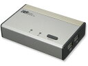 【お取り寄せ】ラトックシステム DVIパソコン切替器(2台用) RS-230UDA 切替機 分配器 PC周辺機器 パソコン 家電