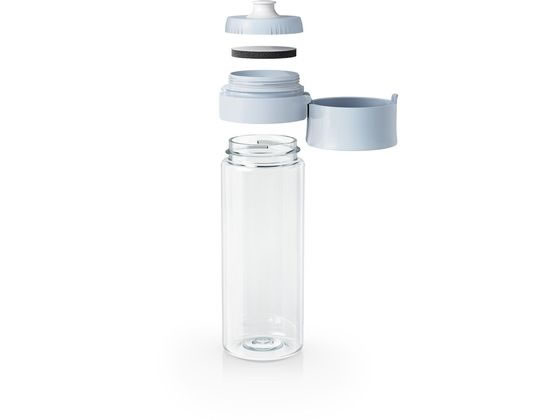【レビュー投稿で100円OFFクーポン】ブリタジャパン ボトル型浄水器 ライトブルー ...