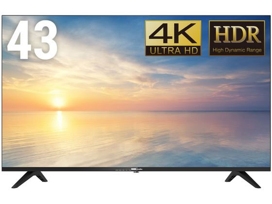 送料無料 【お取り寄せ】DMM.make 43型4K液晶ディスプレイ DKS-4K43DG6 ディスプレイ モニター本体 デイスプレイ パソコン 家電