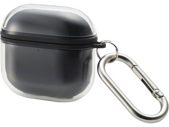 【ブラックフライデー限定★27日9:59迄店内ポイント2倍】【お取り寄せ】エレコム AirPods 第4世代 ソフトケース ブラック AVA-AP06AIR2BK スマートフォン用ケース カバー スマートフォン関連品 スマホ タブレット関連品