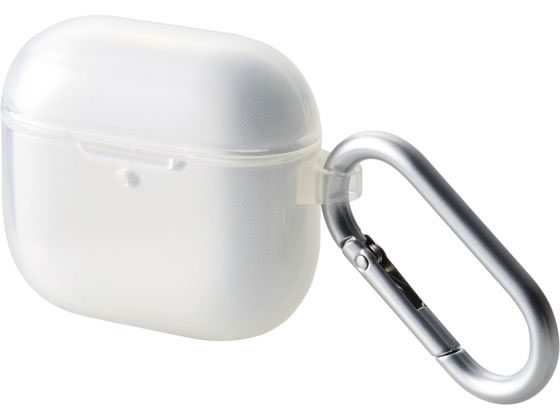【ブラックフライデー限定★27日9:59迄店内ポイント2倍】【お取り寄せ】エレコム AirPods 第4世代 ソフトケース クリア AVA-AP06UCCR ス...