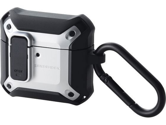 【ブラックフライデー限定★27日9:59迄店内ポイント2倍】【お取り寄せ】エレコム AirPods 4 ZEROSHOCKケース シルバー AVA-AP06ZEROLSV スマートフォン用ケース カバー スマートフォン関連品 スマホ タブレット関連品