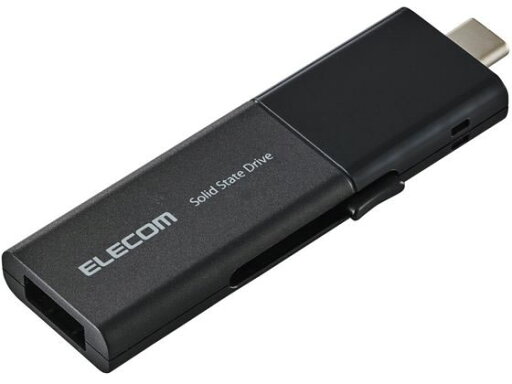 【店内全品ポイント2倍★16日9:59迄】 【お取り寄せ】エレコム 外付SSD 1TB Type-C&A ブラック ESD-EWB1000GBKR 【店内全品ポイント2倍★16日9:59迄】 【お取り寄せ】エレコム 外付SSD 1TB Type-C&A ブラック ESD-EWB1000GBKR