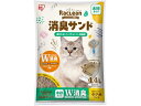 【店内全品ポイント2倍★16日9:59迄】 【お取り寄せ】アイリスオーヤマ システムトイレ用猫砂 消臭サンド木砂 小 4.4L 猫砂 シート 猫用 キャット ペ...