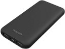 【レビュー投稿で100円OFFクーポン】【お取り寄せ】THANKO 10000mAhモバイルバッテリー TKMB25HBK-BT10000 モバイルバッテリー ...
