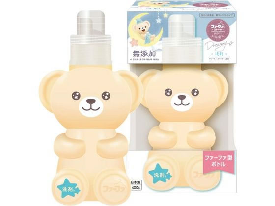 【レビュー投稿で100円OFFクーポン】NSファーファJ ファーファストーリードリーミー 洗剤 本体(クマ型) 400g 液体タイプ 衣料用洗剤 洗剤 清掃