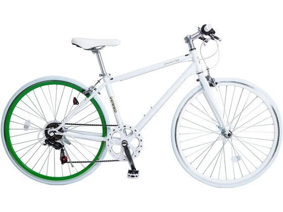【メーカー直送】21Technology クロスバイク CL266 W グリーン cl266-whgreen【代引不可】【お客様組立】 クロスバイク スポーツバイク 自転車 アウトドア