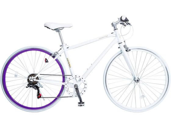 【メーカー直送】21Technology クロスバイク CL266 W パープル cl266-whpurple【代引不可】【お客様組立】 クロスバイク スポーツバイク 自転車 アウトドア