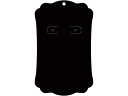 【ポイント2倍★22日20:00~27日9:59迄】【お取り寄せ】ササガワ ピアス・イヤリング専用台紙 ブラック LL 16枚×5 19-2630 アクセサリースタンド ディスプレイ 店舗什器値札 陳列 POP 掲示