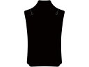 【ポイント2倍★22日20:00~27日9:59迄】【お取り寄せ】ササガワ ネックレス専用台紙 ブラック S 16枚×5冊 19-2680 アクセサリースタンド ディスプレイ 店舗什器値札 陳列 POP 掲示