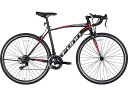 【レビュー投稿で100円OFFクーポン】【メーカー直送】21Technology ロードバイク GT100S マットブラック レッド【代引不可】【お客様組立】ロードバイク スポーツバイク 自転車 アウトドア