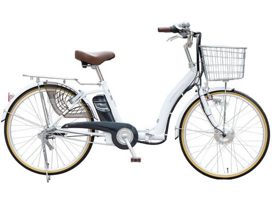 【ブラックフライデー限定★27日9:59迄店内ポイント2倍】【メーカー直送】21Technology 電動アシスト自転車 DA263 パールホワイト【代引不可】...