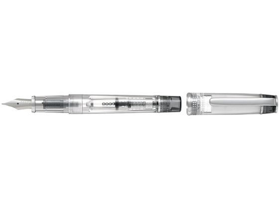 PILOT - 【マラソン限定★2,000円クーポン＆ポイント2倍】パイロット 万年筆プレラ 色彩逢い 中字 透明ブラック コンバーター式 万年筆 筆ペン デスクペン 誕プレ