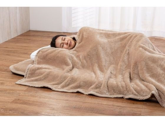 【レビュー投稿で100円OFFクーポン】【メーカー直送】ファミリー・ライフ ウォームウェル(R)使用 発熱毛布4点セット シングル【代引不可】シングル 掛布団 寝具 [3]