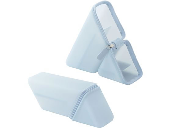 樂天商城 - 【レビュー投稿で100円OFFクーポン】ソニック カクスタ ポータブルペン立て シアー シリコンタイプ ブルー ペン立て ペンスタンド ペンケース デスクトップ収納 デスク周り 文具