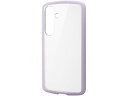 【店内全品ポイント2倍★16日9:59迄】 【お取り寄せ】エレコム Galaxy S25 SC-51F 耐衝撃ケース 紫 PM-G251TSLFCPU