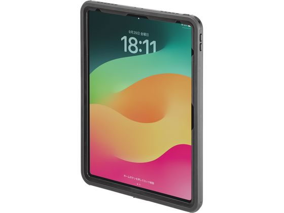 【ポイント2倍★22日20:00～27日9:59迄】【お取り寄せ】サンワサプライ iPadAir 13インチ用耐衝撃防水ケース PDA-IPAD2116 タブレットケース カバー タブレット関連品 スマホ 家電