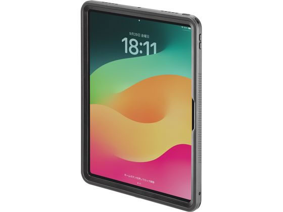 【ポイント2倍★22日20:00～27日9:59迄】【お取り寄せ】サンワサプライ iPadPro13インチ用耐衝撃防水ケース PDA-IPAD20162 タブレットケース カバー タブレット関連品 スマホ 家電