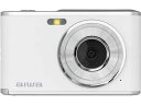【お取り寄せ】アイワ コンパクトデジタルカメラ aiwa cam DCB JA4-DCM0001(WH)(2)