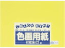 【レビュー投稿で100円OFFクーポン】【お取り寄せ】大王製紙 再生色画用紙 4ツ切 10枚 ひよこ 色画用紙 四つ切 図画 工作 教材 学童