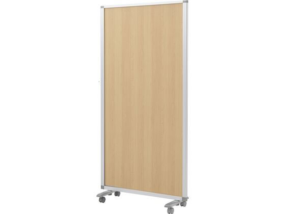 【ポイント2倍★24日20:00～29日9:59迄】【メーカー直送】エランサ パネルスクリーン 基本型 W900×H1800mm ナチュラル(木目)【代引不可】【お客様組立】パネルスクリーン 自立パーテーション 間仕切り オフィス家具