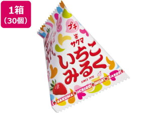 サクマ製菓 プチいちごみるく 3粒×30個 キャンディ 飴 グミ タブレット お菓子