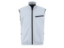 【お取り寄せ】ビッグボーン 冷蔵服4ベスト シルバーグレー F TH605-60 空調風神服用 半袖 ウェア単体 ファン付きウェア ユニフォーム